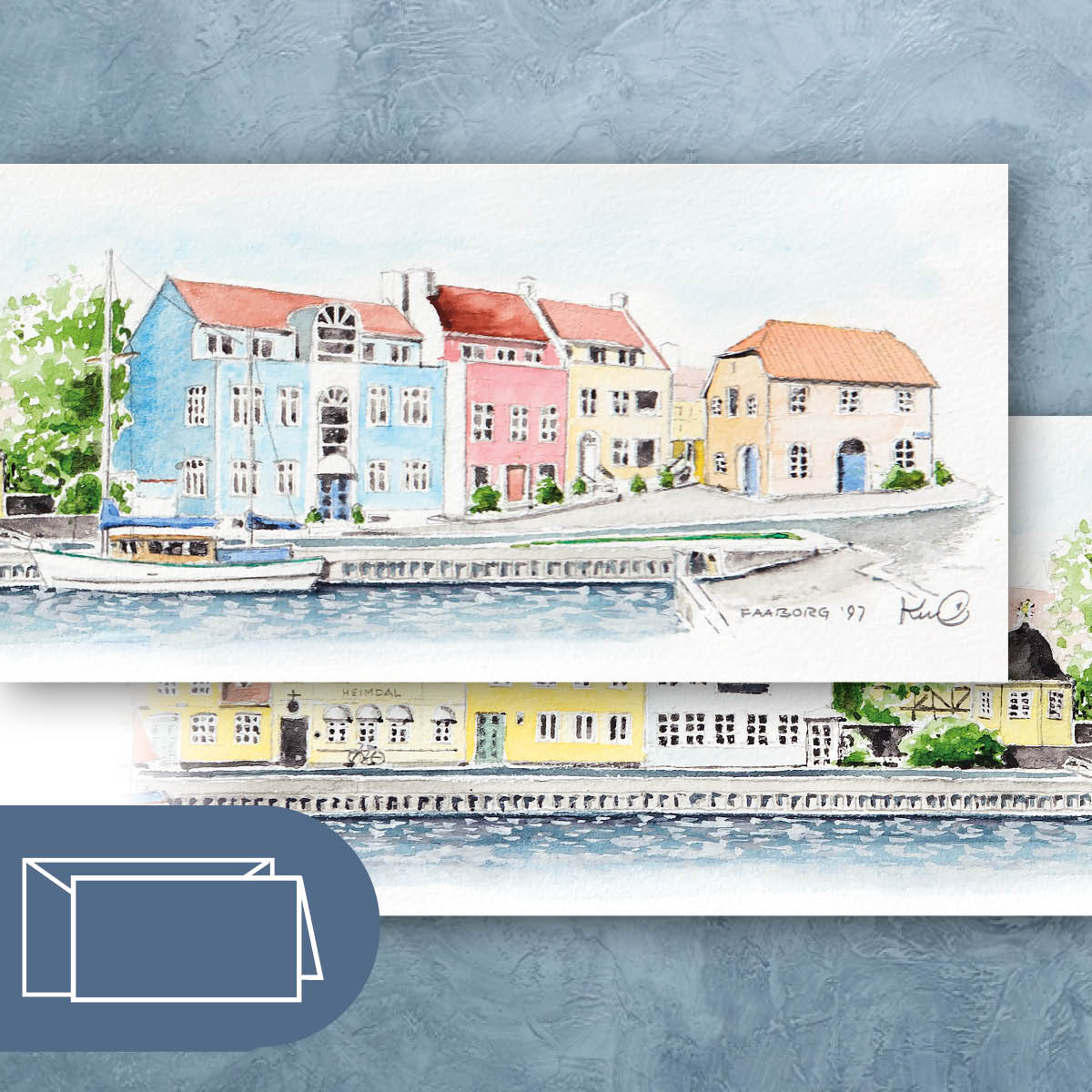 Havnefronten i Fåborg