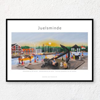 Juelsminde - aftenstemning på havnen