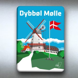 Køleskabsmagnet, Dybbøl Mølle