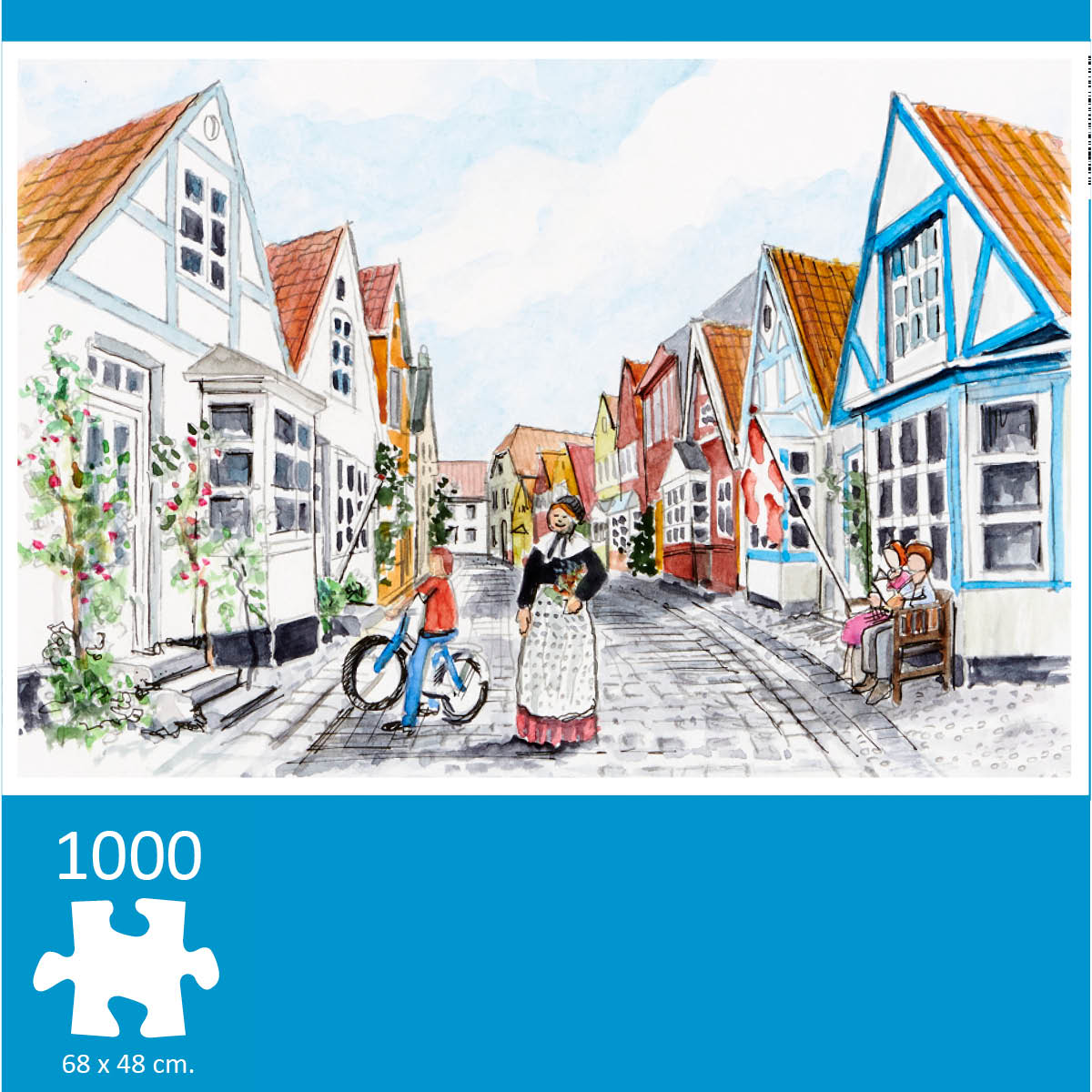Uldgade, 1000 brikker